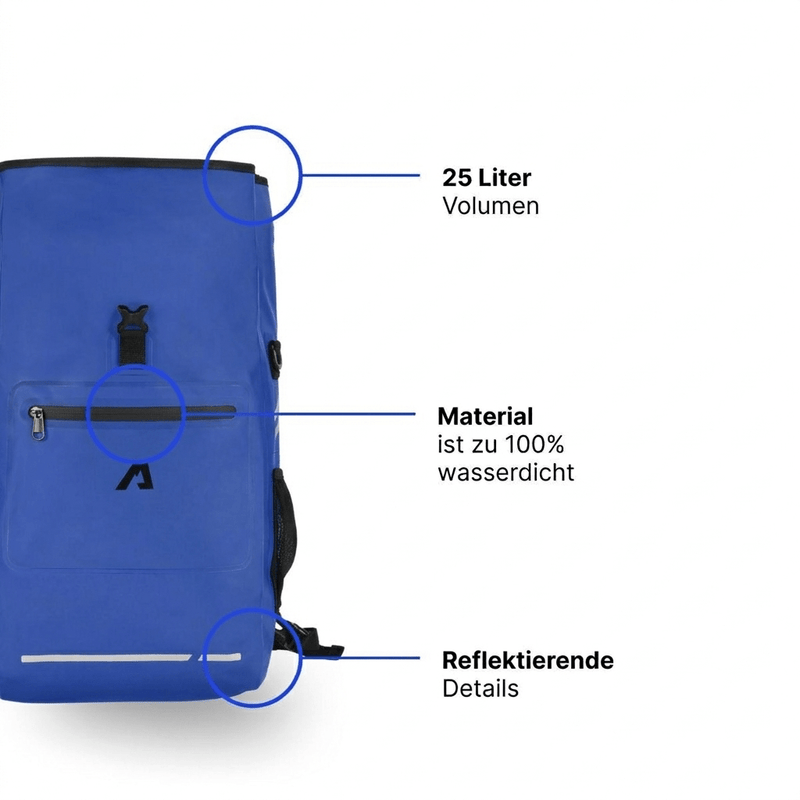Alpensattel 3 in 1 Fahrradtasche - Alpensattel.de
