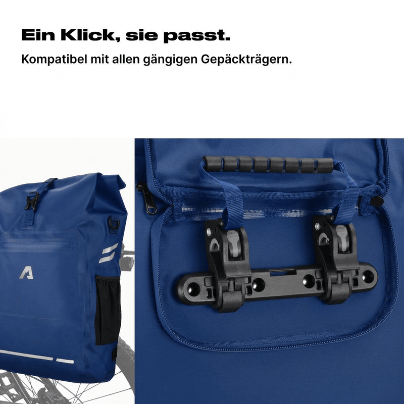 Alpensattel 3 in 1 Fahrradtasche - Alpensattel.de