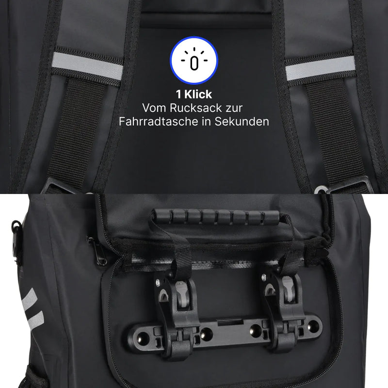 Alpensattel 3 in 1 Fahrradtasche