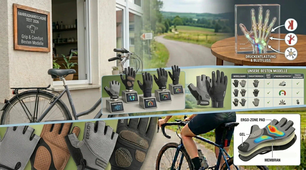 Fahrradhandschuhe im Test 2026 – Die besten Modelle - Alpensattel.de
