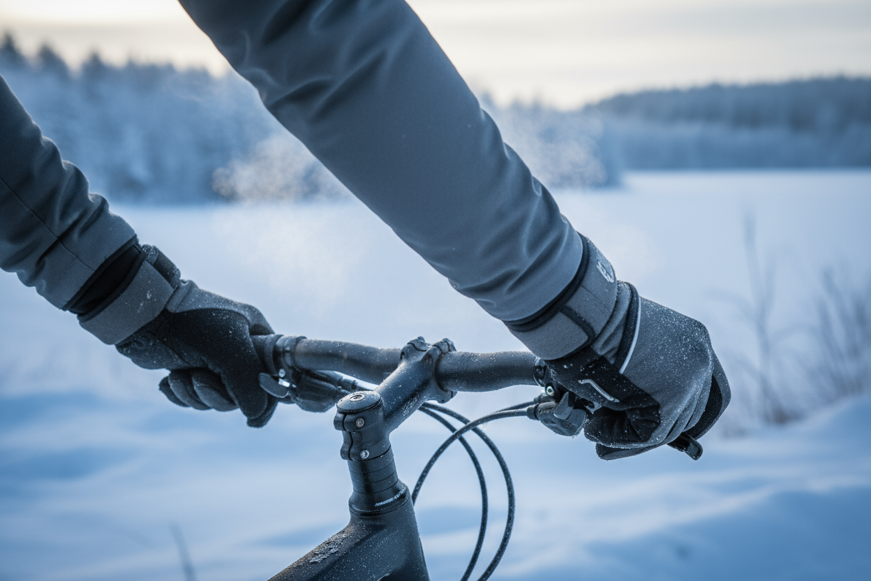 Kalte Finger beim Radfahren? So bleiben deine Hände im Winter warm