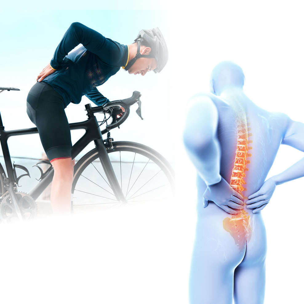 8 von 10 Radfahrerr leiden unter Gesäßschmerzen, Taubheitsgefühlen und Druckstellen.