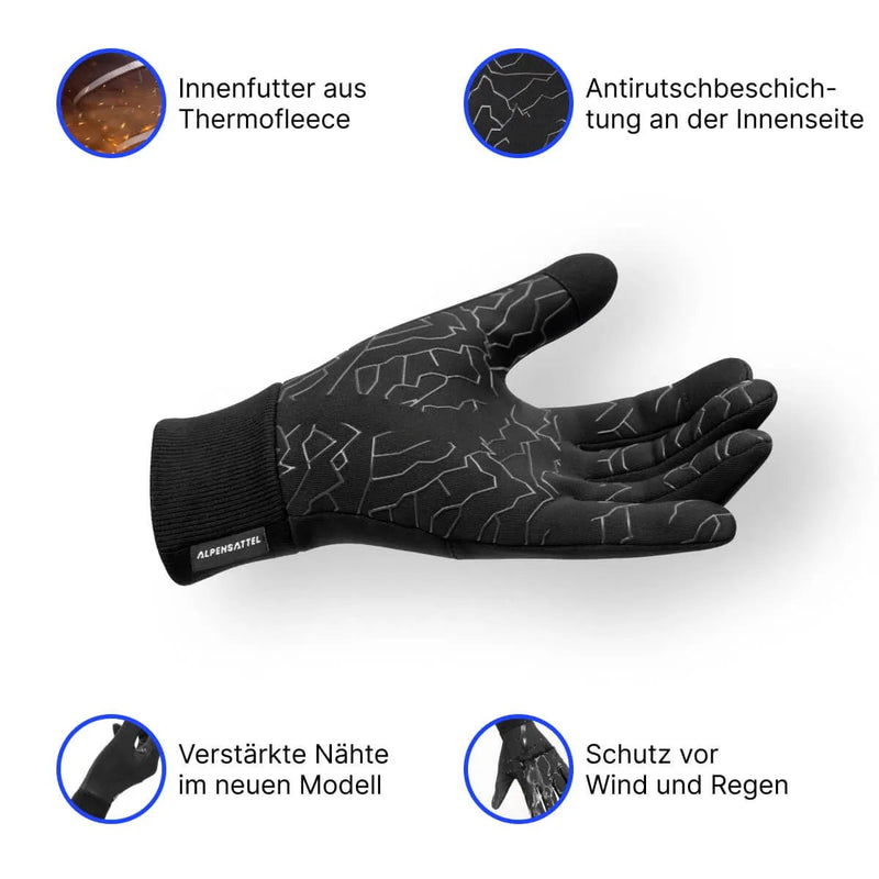 thermo handschuhe mtb Thermo Fahrradhandschuhe bis 0 °C – Touchscreen & windd…