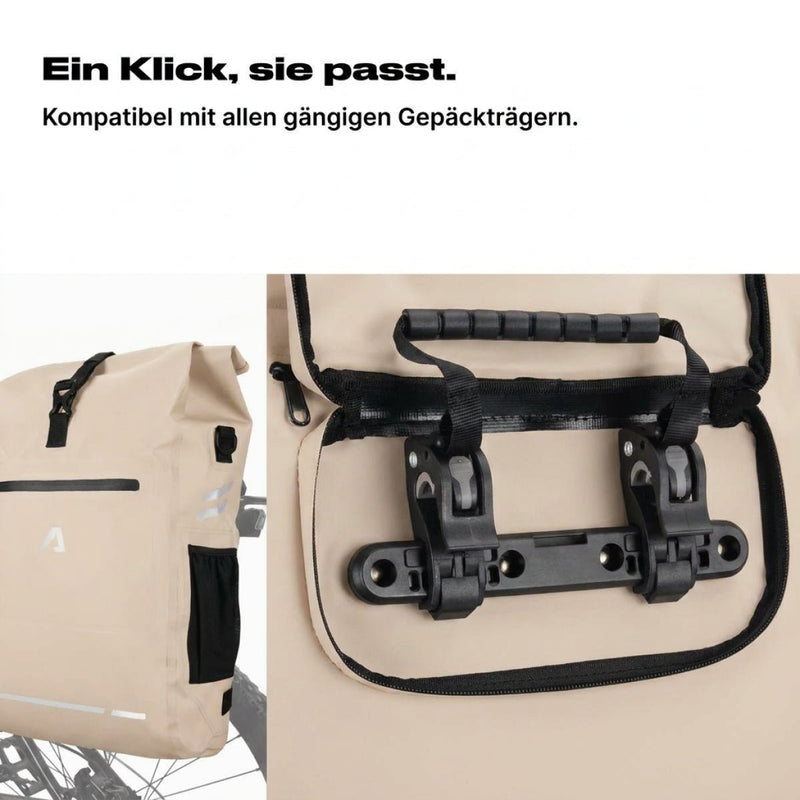 Alpensattel 3 in 1 Fahrradtasche - Alpensattel.de