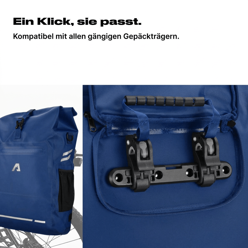 Alpensattel 3 in 1 Fahrradtasche - Alpensattel.de