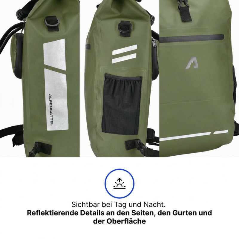 Alpensattel 3 in 1 Fahrradtasche - Alpensattel.de
