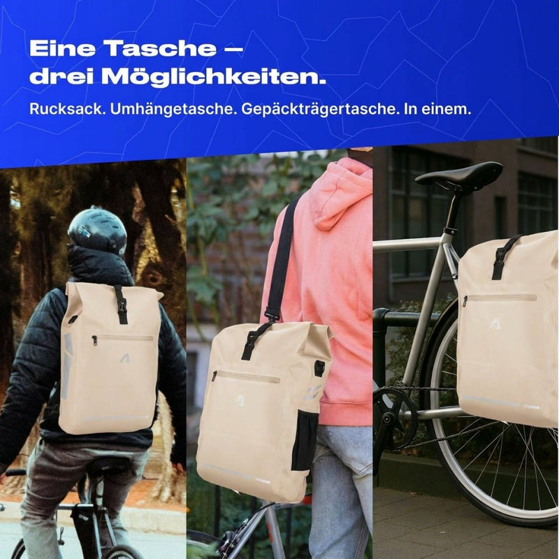Alpensattel 3 in 1 Fahrradtasche - Alpensattel.de