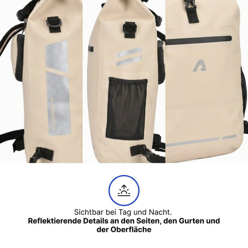 Alpensattel 3 in 1 Fahrradtasche - Alpensattel.de