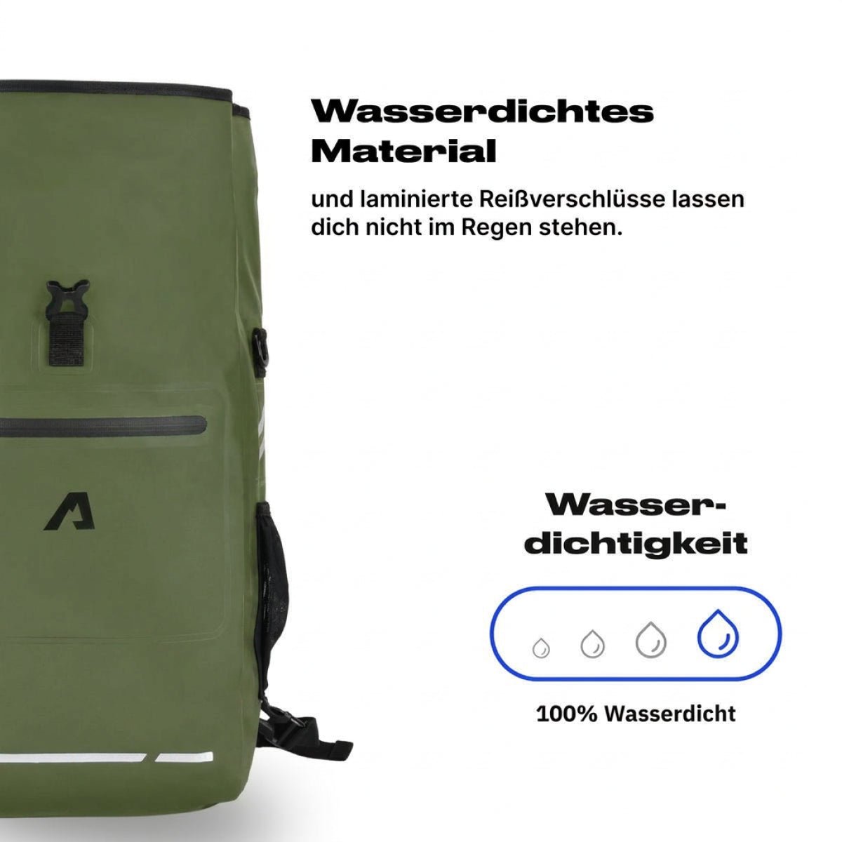 Alpensattel 3 in 1 Fahrradtasche - Alpensattel.de