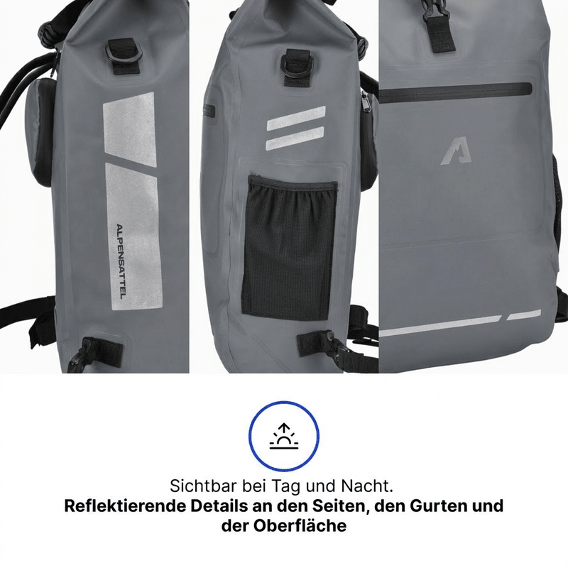 Alpensattel 3 in 1 Fahrradtasche - Alpensattel.de