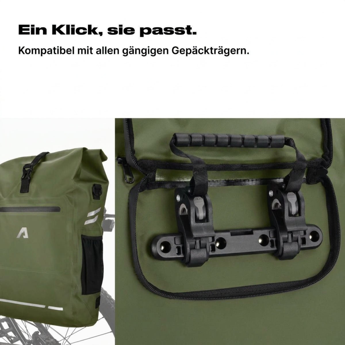 Alpensattel 3 in 1 Fahrradtasche - Alpensattel.de
