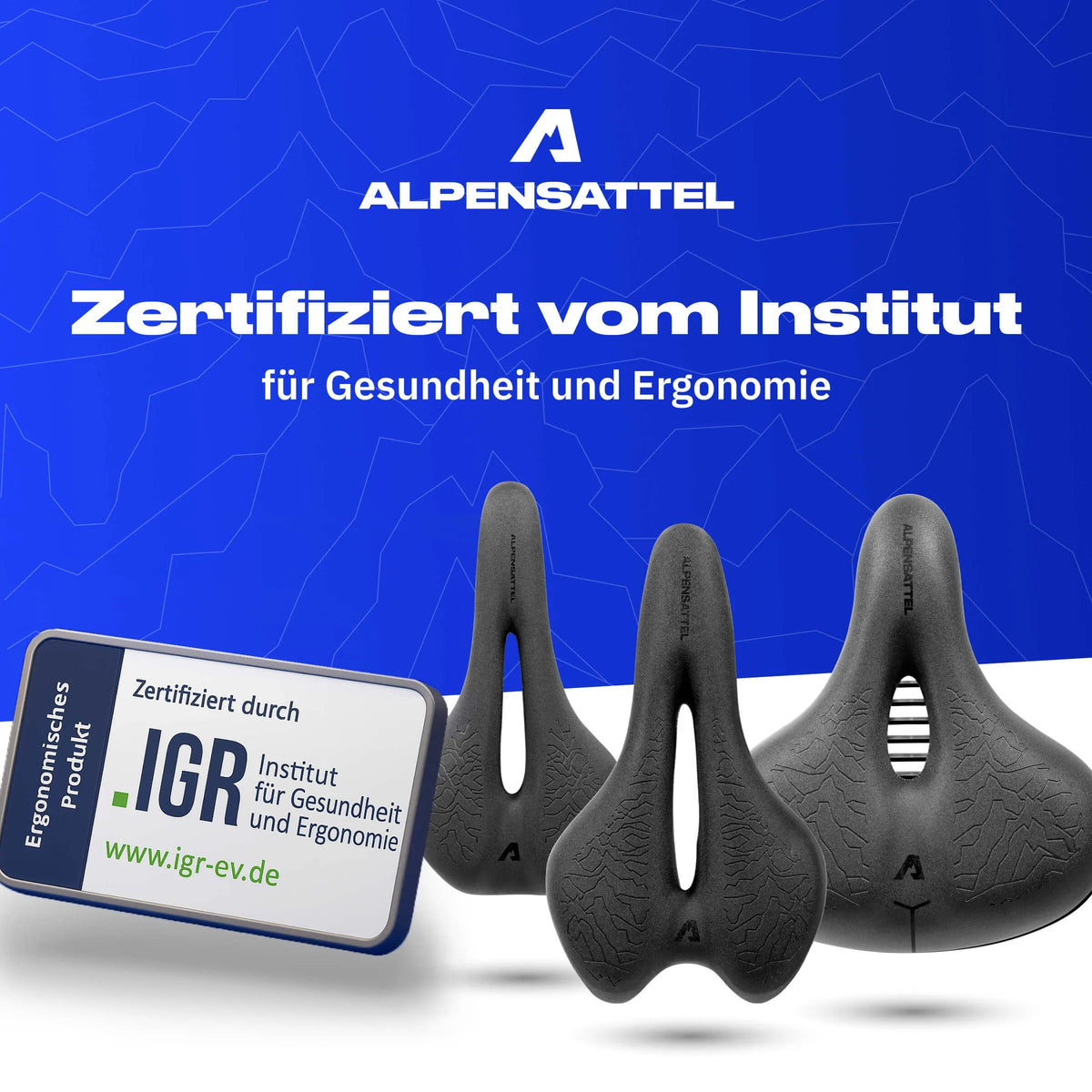 Alpensattel 3.0 Komfort+ - Alpensattel.de