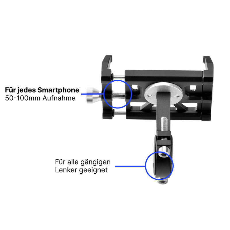 Support téléphone Alpensattel Phone Grip+