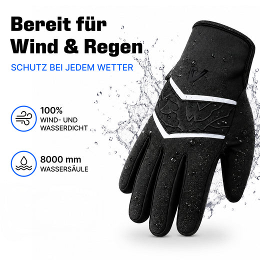 PolarTherm 2.0 in Schwarz: 100 % wind- und wasserdicht mit 8.000 mm Wassersäule