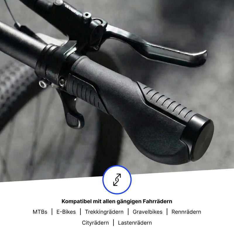 Alpensattel SoftGrip Fahrradgriffe – Prime Zubehör Bundle