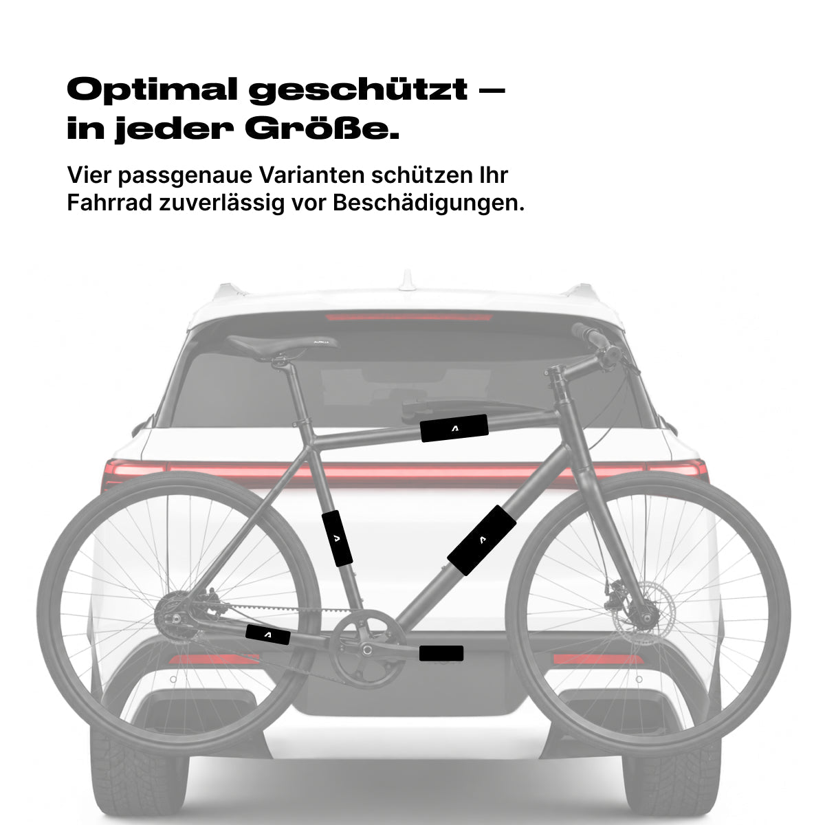 Alpensattel Rahmen und Pedal Transportschutz - Alpensattel.de