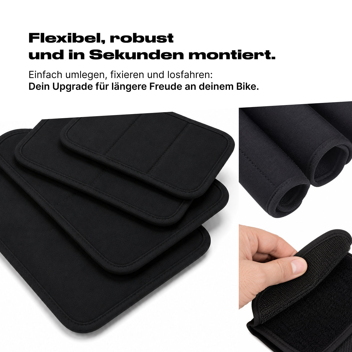 Alpensattel Rahmen und Pedal Transportschutz - Alpensattel.de