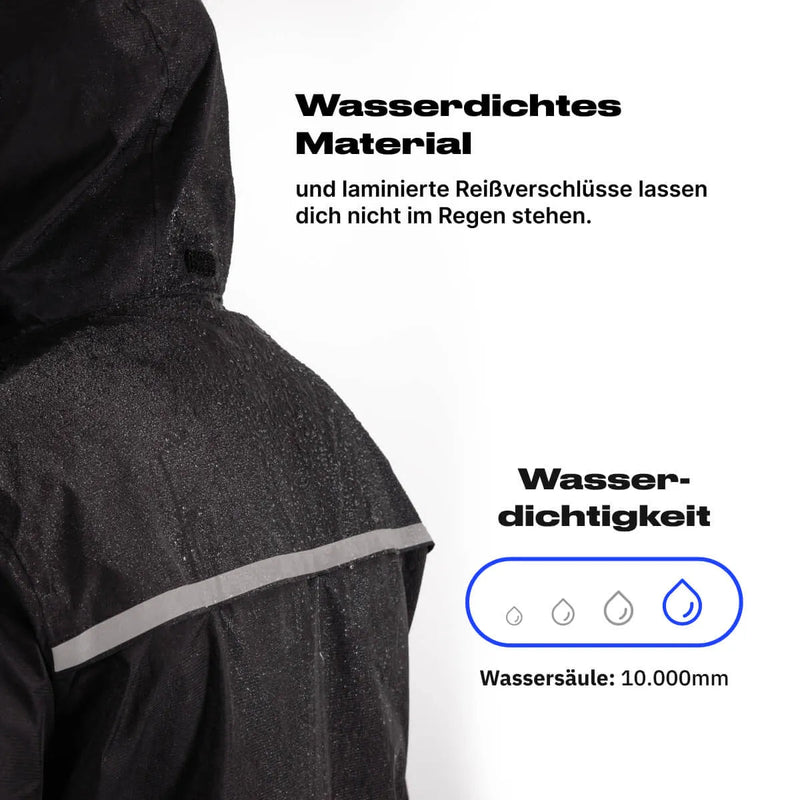 Alpensattel Rainshield - Wasserdichte Regenjacke - Alpensattel.de