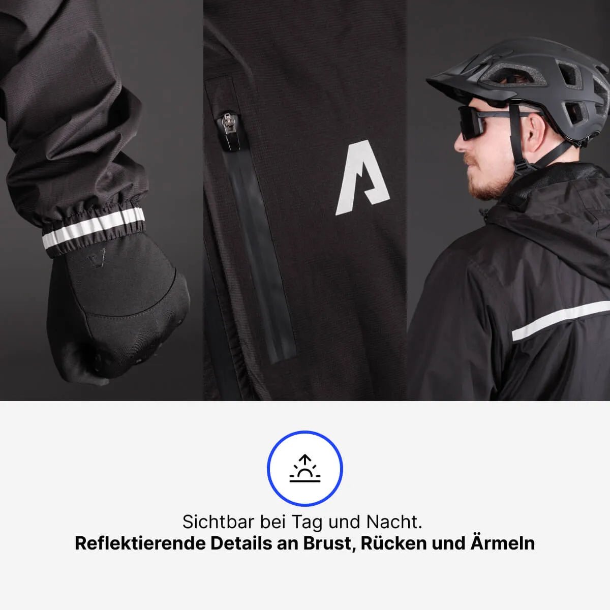 Alpensattel Rainshield - Wasserdichte Regenjacke - Alpensattel.de