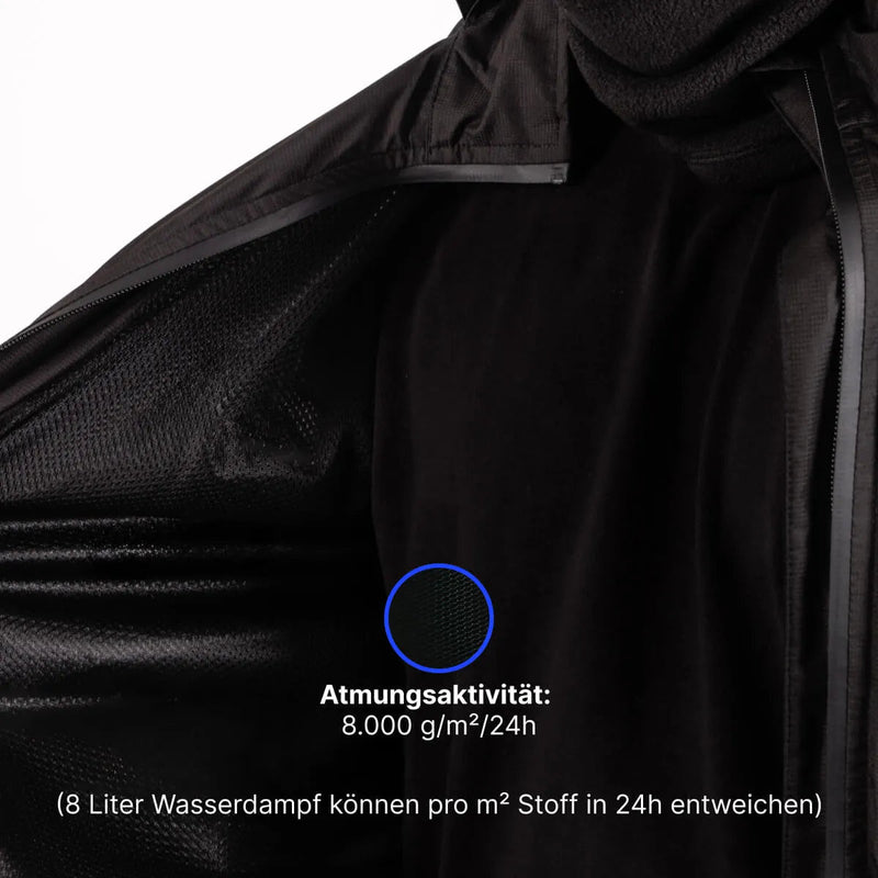 Alpensattel Rainshield - Wasserdichte Regenjacke - Alpensattel.de
