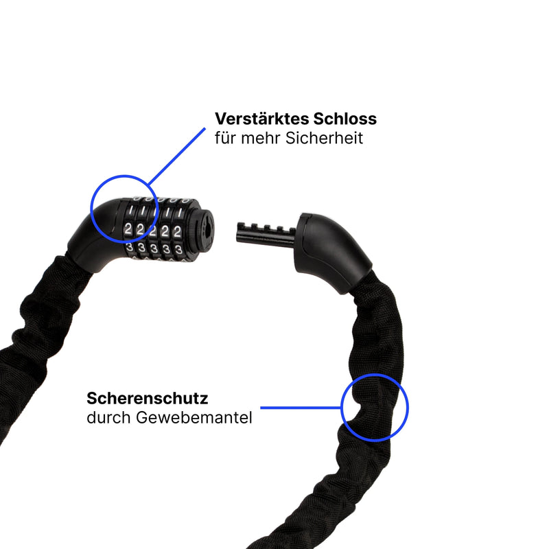 fahrradschloss mit zahlen oder schlüssel Alpensattel Zahlenschloss – Fahrradschloss mit Zahlencode