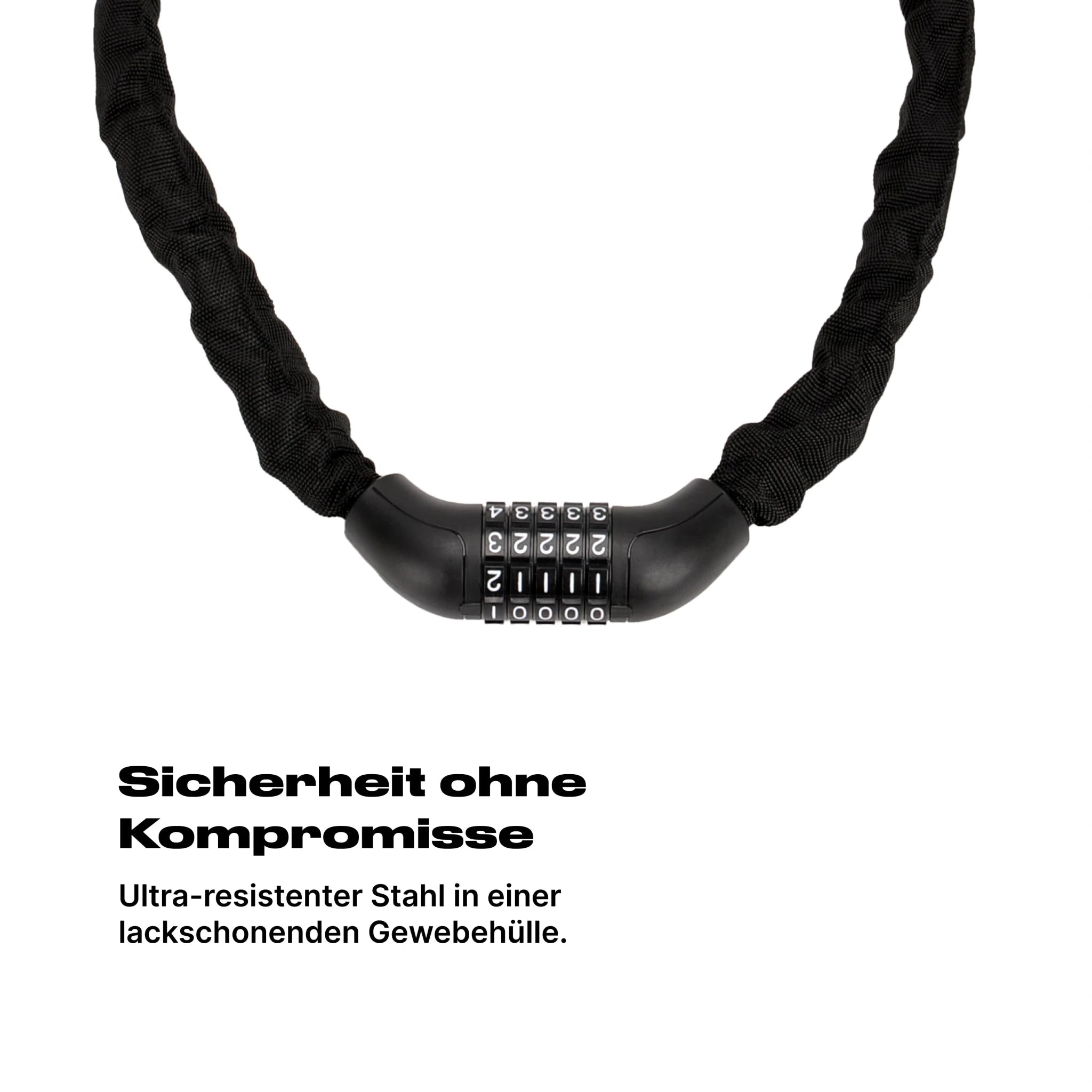 fahrradschloss zahlenschloss kette Alpensattel Zahlenschloss – Fahrradschloss mit Zahlencode