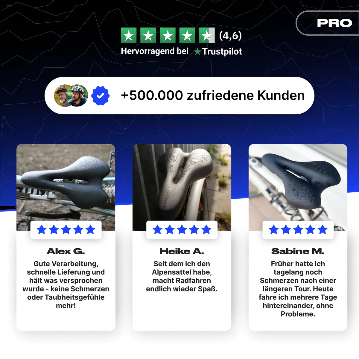 XL Bundle Sport Pro - Alpensattel.de