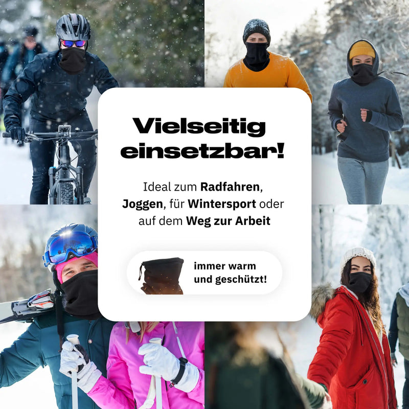 Fahrrad Schlauchschal – Windschutz für Hals & Gesicht