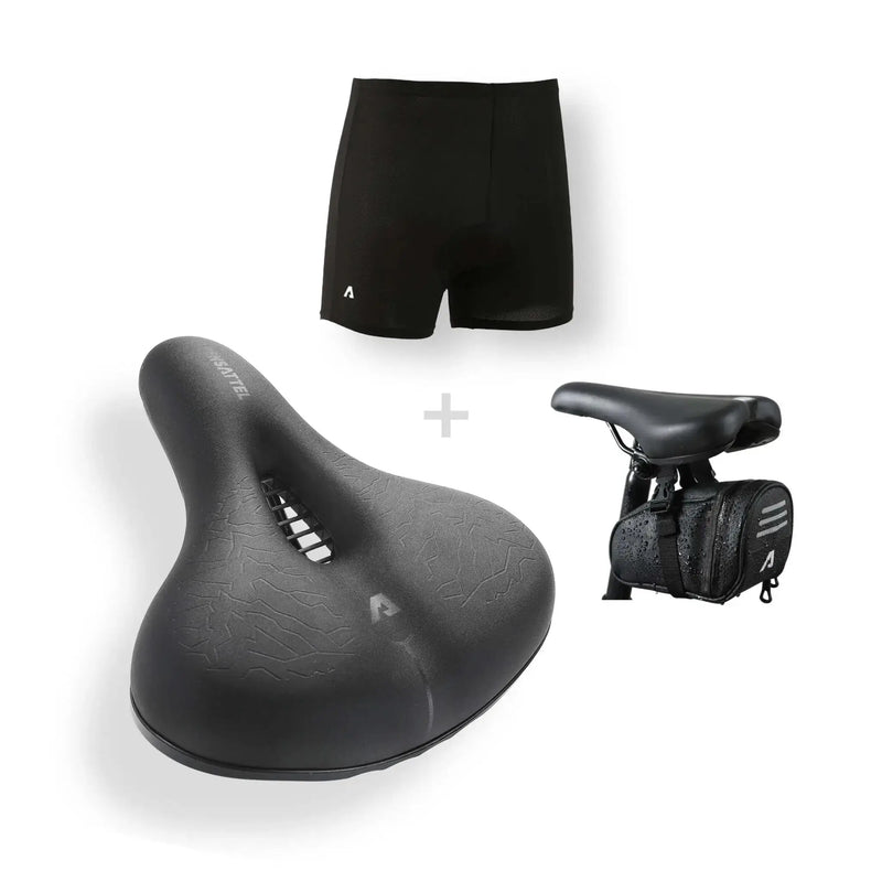 Sous-vêtements de cyclisme Alpensattel Komfort+ et rembourrés, légers et faciles à porter