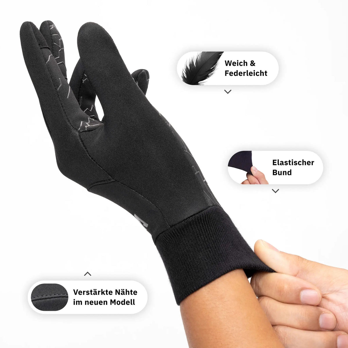 Komfort+ & Thermo Handschuhe 2.0 & Schlauchschal - Alpensattel.de