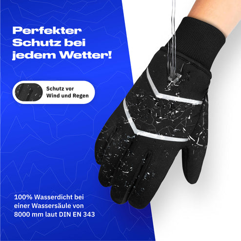 100% waterdicht, gecertificeerd volgens DIN EN 343