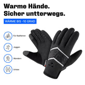 PolarTherm 2.0 in Schwarz: warm bis –10 °C, für Radfahren, Joggen und Wandern