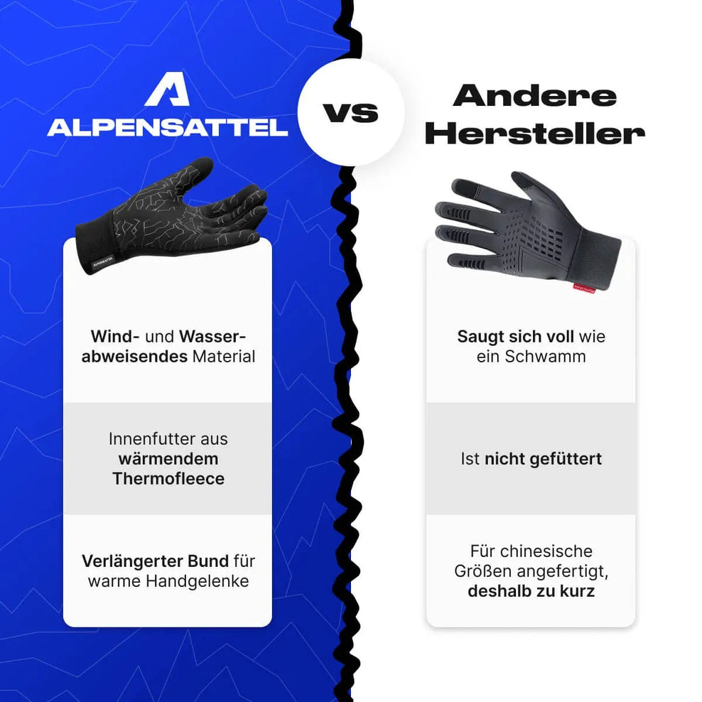 Pourquoi nos gants thermiques sont différents