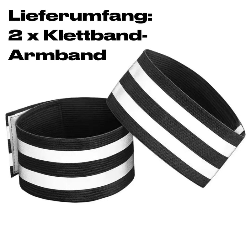 Reflektierendes Klettband - Armband - Alpensattel.de