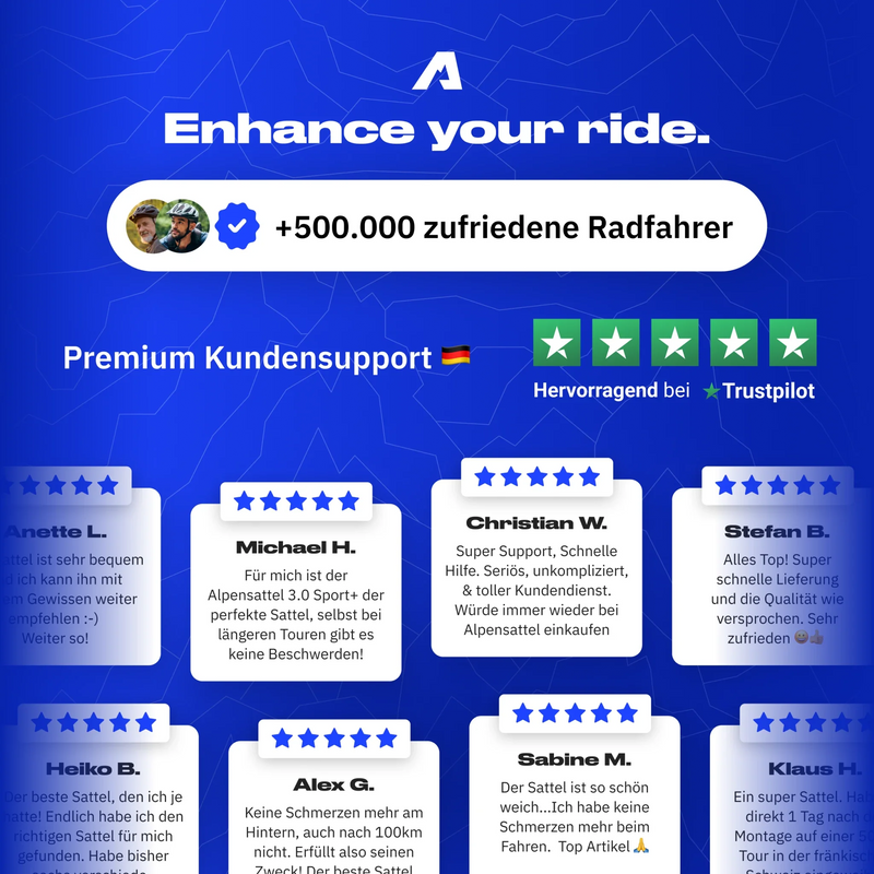 M Bundle Komfort Pro - Alpensattel.de