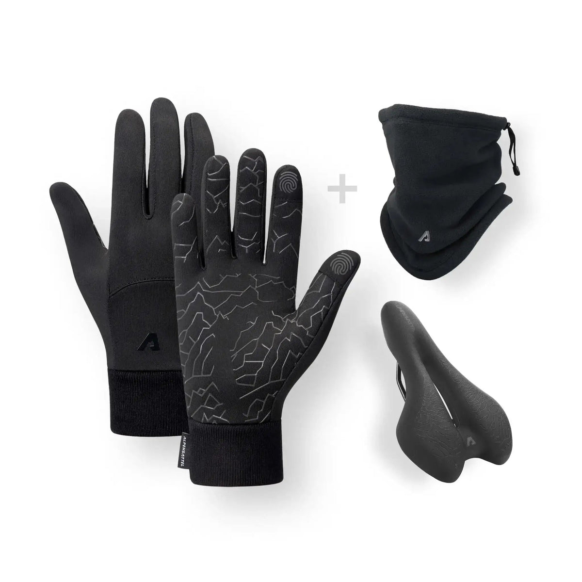 Ganzjahres-Bundle – Fahrradsattel, Thermo-Handschuhe & …