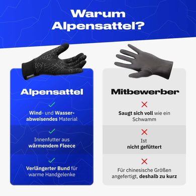 Thermo Handschuhe 2.0 + Schlauchschal - Alpensattel.de