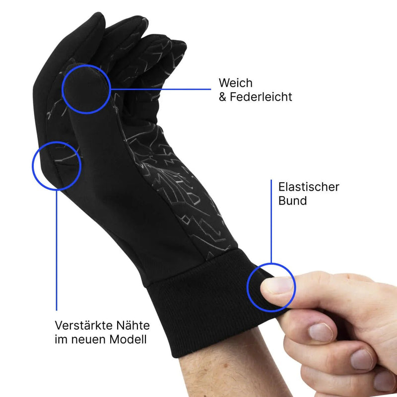 thermo hands handschuhe Thermo Fahrradhandschuhe bis 0 °C – Touchscreen & windd…